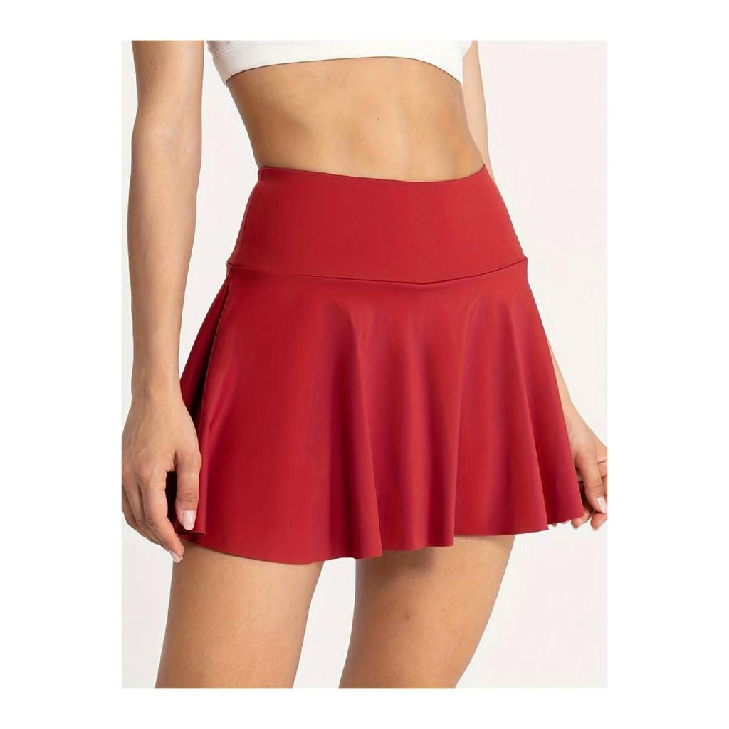 Black Darkalp High Waist Tights Tennis Skirt Darkalp Polyamide Fabric Mini Skirt