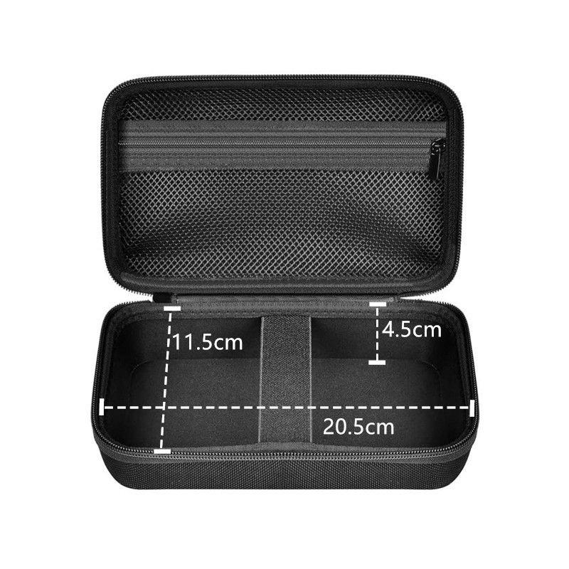 Torby do przechowywania maszynki do włosów, organizator do przechowywania trymera do brody z wewnętrzną siatkową torbą na zestaw do pielęgnacji (Tylko torby)