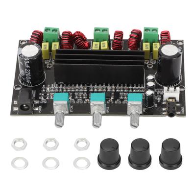 Digital Power Amplifier Board 80W+80W+100W 2.1 Channel Power Amplifier Board for DIY Speakers