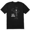 Life Is Good. Men's Heavy Metal Life Was Good Short Sleeve Crusher Tee
