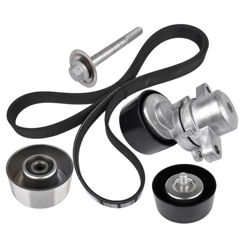 Drive Belt Tensioner& Pulley Replacement Kit For Nissan Teana Altima Maxima 2006- 2014 Model 11955-JA10A как