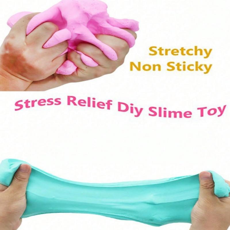 Ice cream toy, butter slime set, super soft and non-sticky, stress relief toy, party favor, 70ml