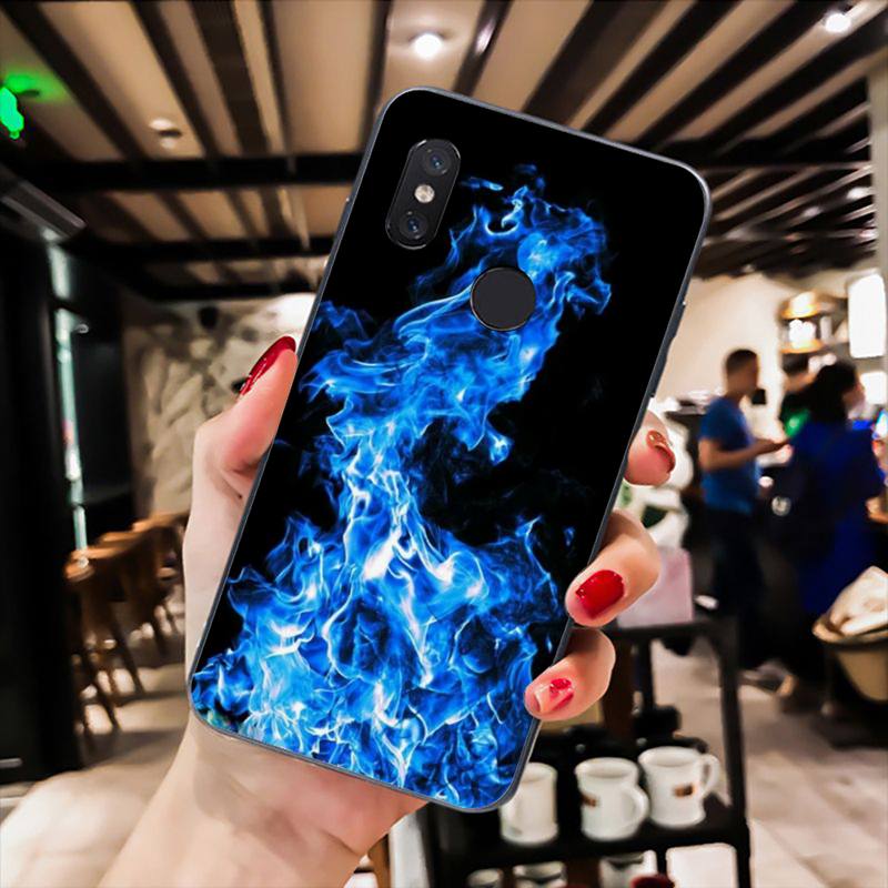 Burning Fine Phone Case For Xiaomi Mi 11 10 A2 A2lite A1 9 9SE 8Lite 8explorer F1 Poco M3 X3 Pro Fundas Cove