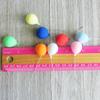 Dollhouse Miniature Balloons, Mini Balloons, 1:12 Scale Rainbow Balloons, for Miniature Fairy Garden Party Accessories, Birthday Party, Miniature