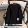 Women's Plus Size Baseball Hoodie Cardigan, Fashionable, Bust 150-170cm, Sizes 200-300 Jin.