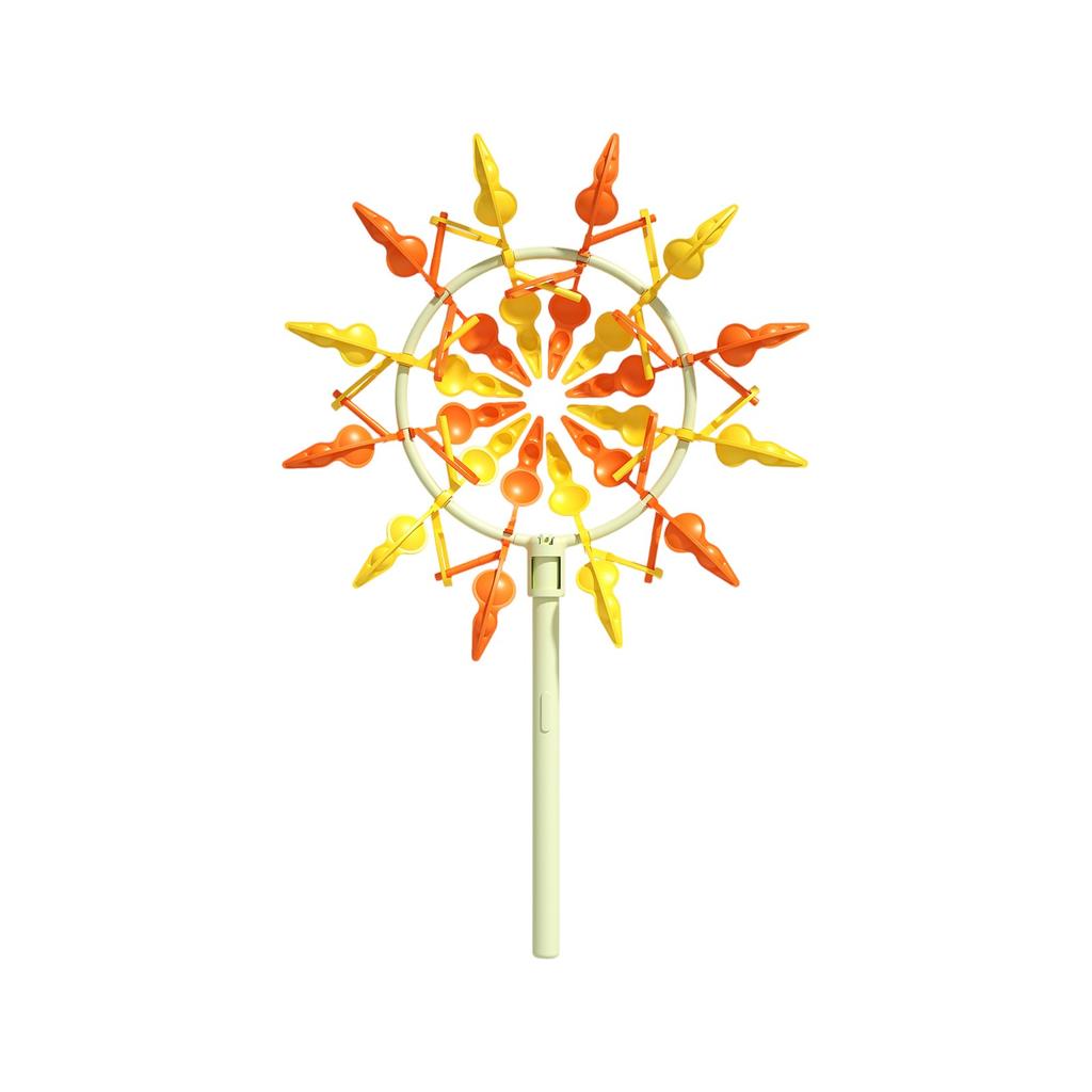 3d Carrot Windmill Rotating Colorful Sunflower Windmill Children's Toys Outdoor Decompression Toys