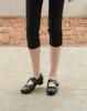 [Tagtraume] Gallo Square Toe Ribbon Two Buckle Mary Jane Sneakers Flats [Versand aus Korea] 100% Authentisch