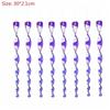 10Pcs Reflective Bird Deterrent Rods 30cm Hanging Bird Repellents Reflective Wind Spiral Rod Garden Anti-bird Protection