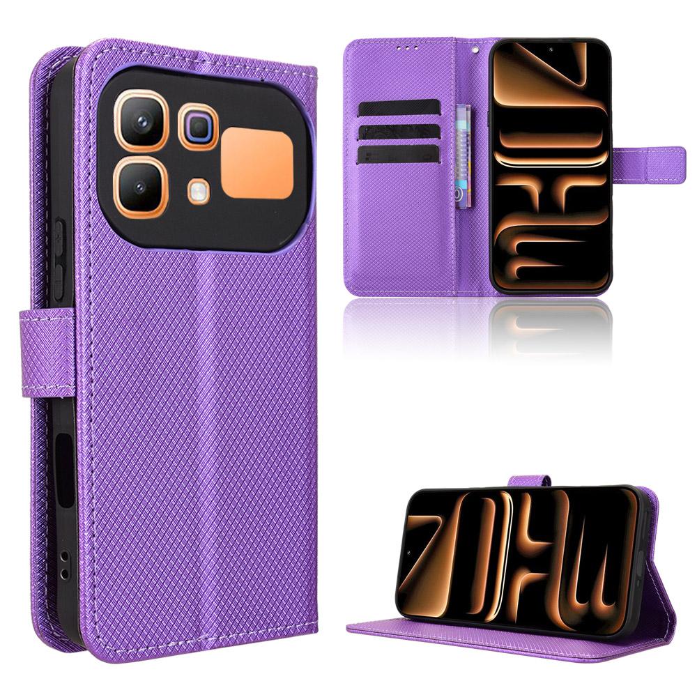 Flip Cover compatible for Infinix Note 60/Note 60 Pro PU Leather Phone Case Full-Body Protection with [RFID Blocking]