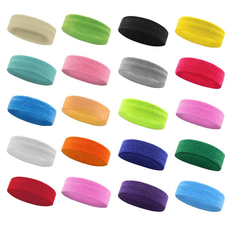 Unisex Sports Sweatband - Absorbent, Sweat-Proof Headwear for Running, Basketball, Badminton, Fitness