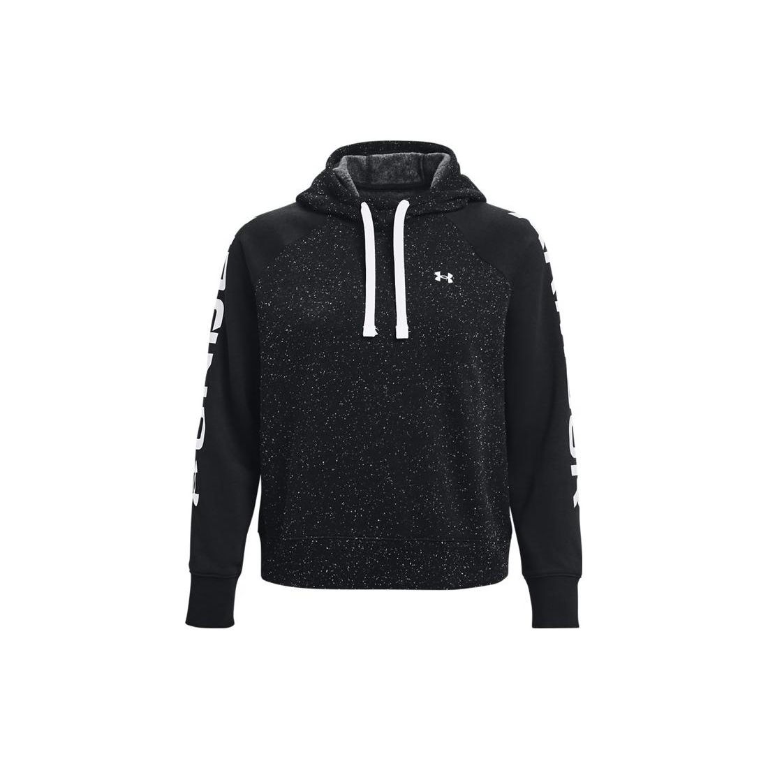 

Under Armour Logo Loose Fleece Hoodie Women hoodies Black 1365861-001 M