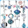Hapour Fit Pan Original Charms Armband Kupfer Blau Sommer Ozean Stil Charms Perlen DIY Schmuck Geschenk
