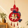 2026 Year of the Horse Gourd Pendant: Spring Festival Balcony & Living Room Decoration