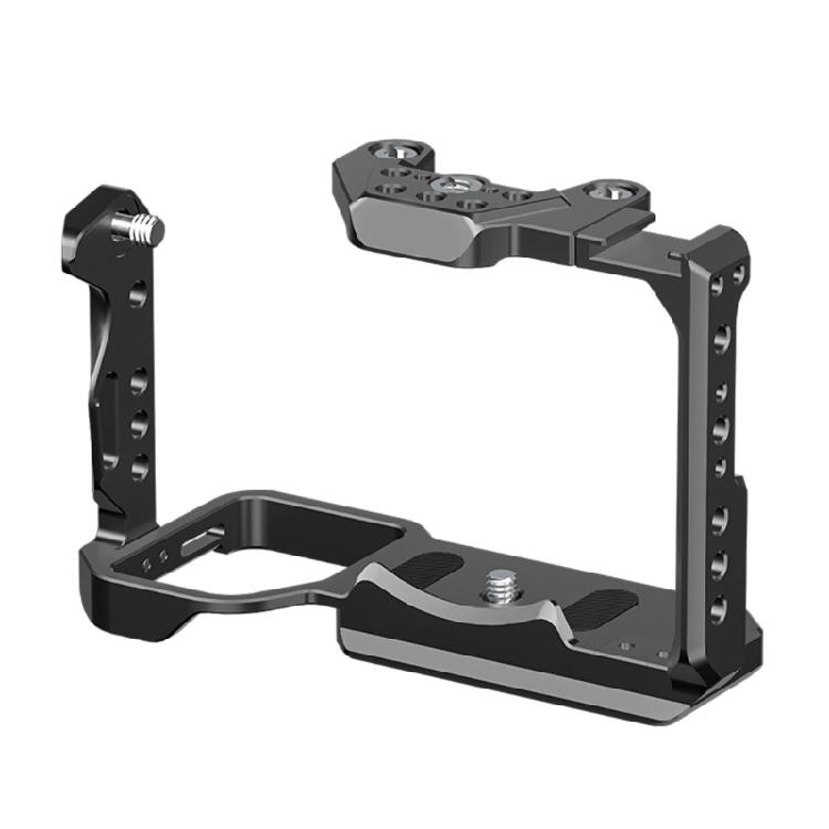 

Camera Cage Handle Grip 1/4inch Expansion Holes Box Cold Shoe Quick Release Expansion Stabilizer for FX3/FX30 Camera 1