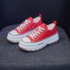 Womens Shoes  Spring And Summer New Breathable High Platform Woman Tennis Shoes Casual Canvas Sneakers For Women