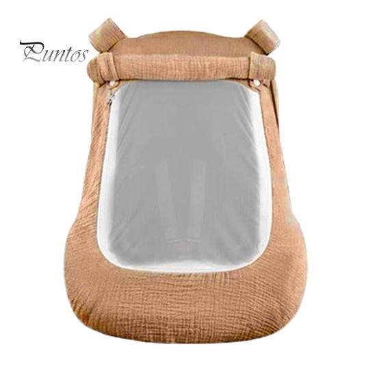 

Муслиновый чехол для детского автокресла с дышащим сетчатым окном, ветрозащитный навес для детского автокресла, солнцезащитный козырек для коляски для новорожденных мальчиков и девочек темно-желтого