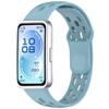 For Band 11/11 Pro Cellular Network Breathable TPE 18mm Watch Strap with Snap Button Buckle