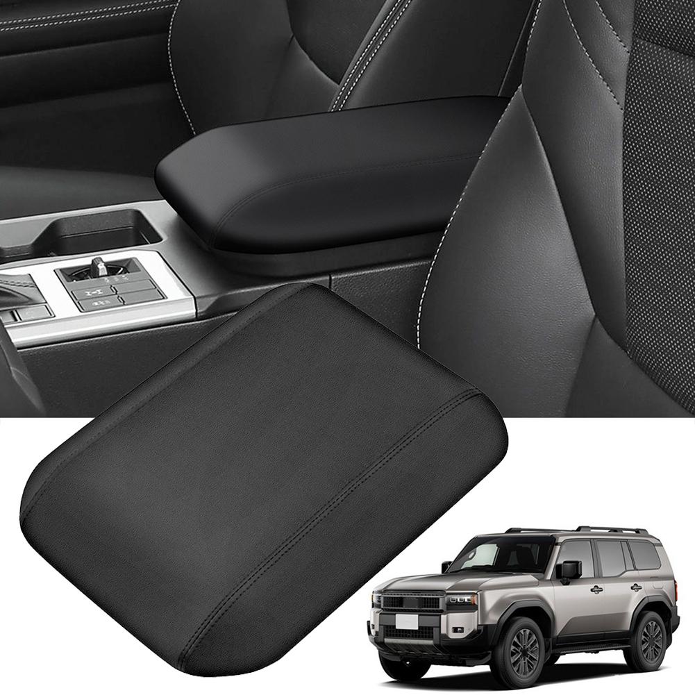 

Box Car Car Armrest Cover Brown Center Console Cover High Reliability Perfect Match For Car Brand New Condition