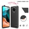 Carbon Fiber Cover For Xiaomi Poco F2 Pro Case Xiaomi Poco F2 Pro Rubber Silicone Shockproof Back Case For Xiaomi Poco F2 Pro