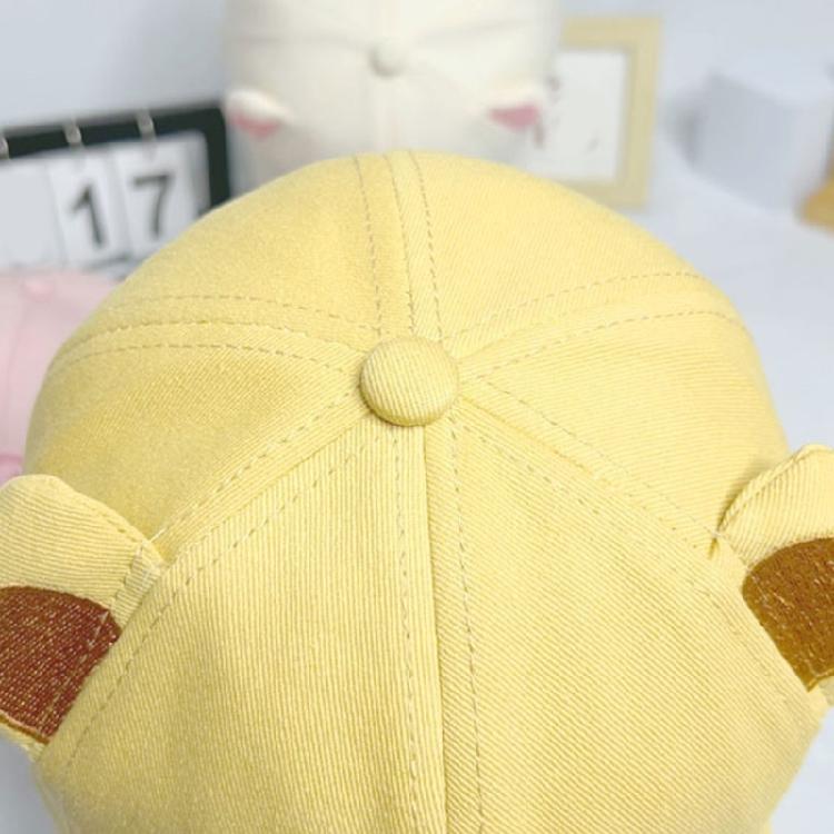 Summer Breathable Unisex Caps Embroidered Pig Design Adjustable Design For Different Ages Outdoor Sports And Vacation