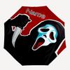 1 Stück Ghostface - Automatischer Klappschirm mit individuellem Namen - Kompaktes 8-Rippen-Design, Langlebiger Kunststoff & Eisen, Täglicher Gebrauch S0106007