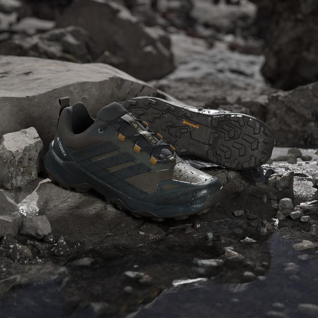 adidas Terre Skychaser AX5 GORE-TEX Hiking JQ2213 Men's Terrex Sports Shoes Shadow Olive / Carbon / Bronze Strata
