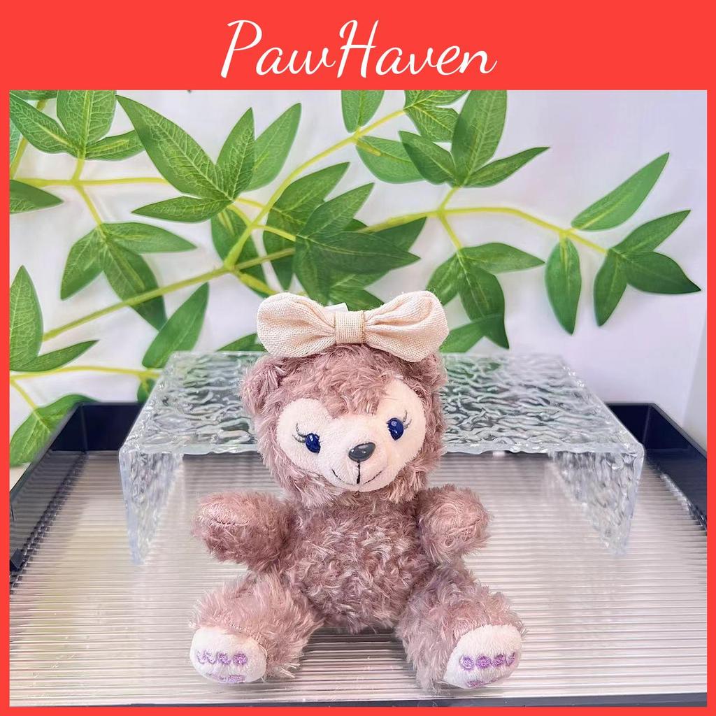 Adorable And Cute Sherry Rose Duffy Bear Plush Hanging Pendant Couple Decor For Bags