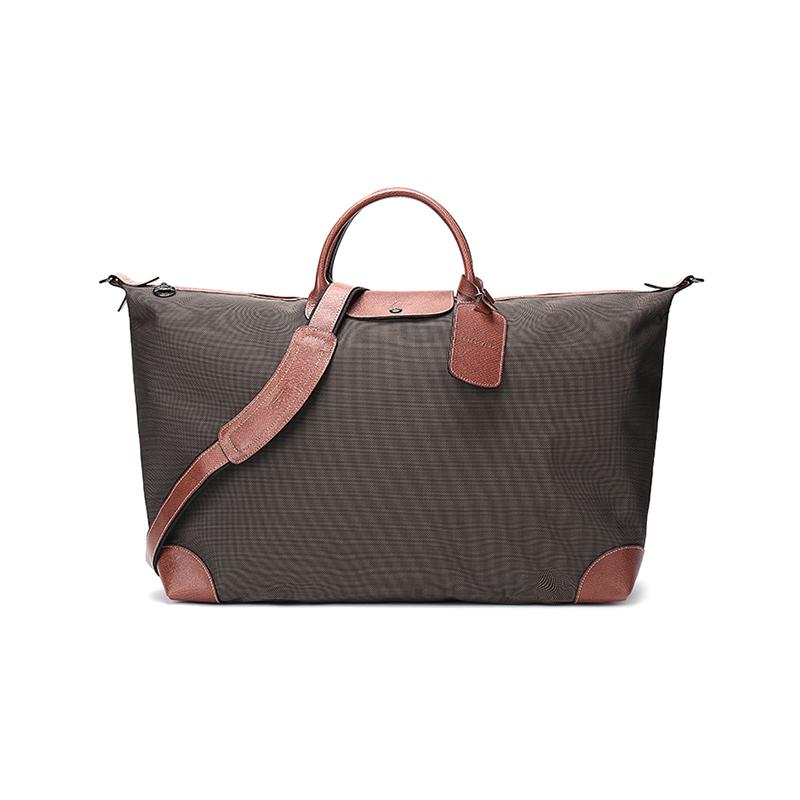

Longchamp Boxford 55 Fabric Tote Shoulder Travel Bag Unisex bags Brown 1625080042 Brown
