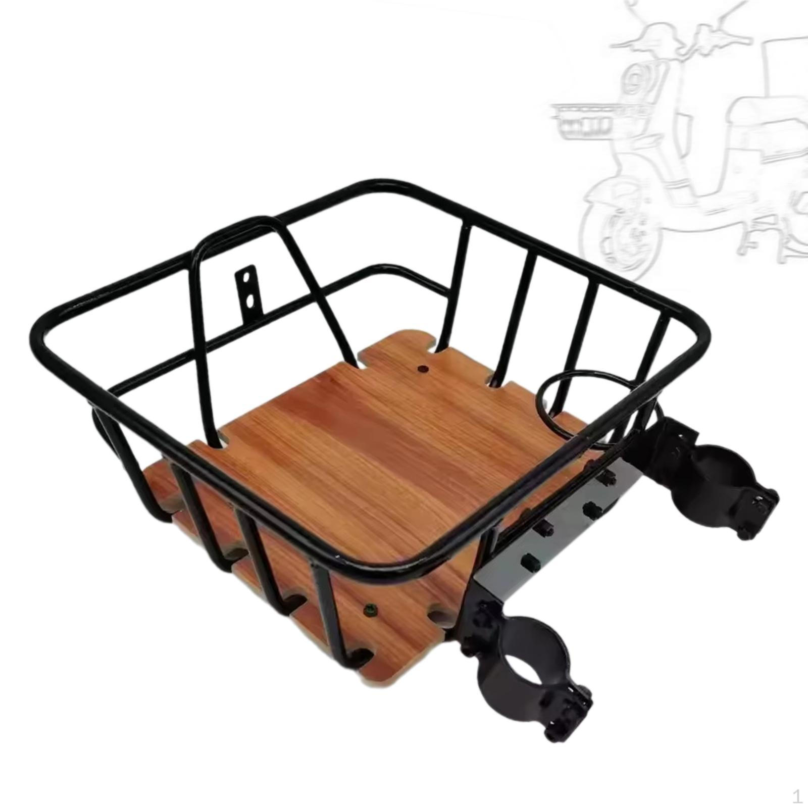 Bike Front Basket Bicycle Cargo Rack Decoration,Large Capacity,Bicycle Cycling