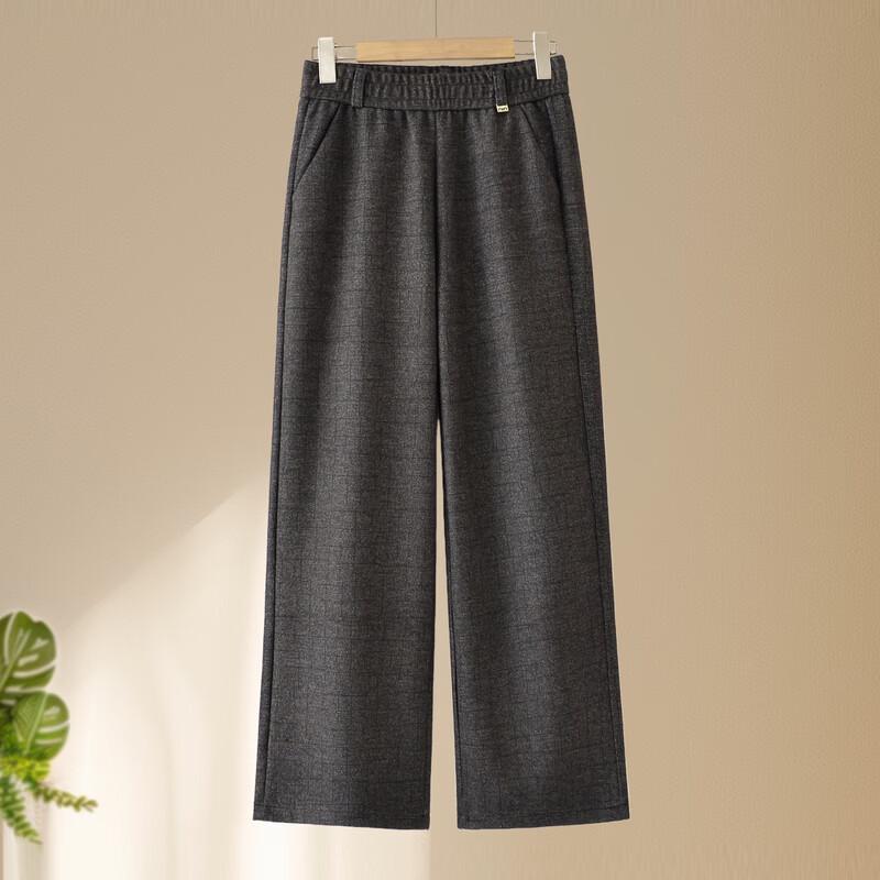 Elderly Women's Straight-Leg Casual Trousers