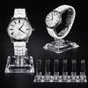 2pcs Clear Acrylic Detachable Bracelet Jewelry Watch Display Holder Stand Rack