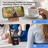 Creative Magsafe Magnetic Card Bag Bracket Is Suitable for Apple 11 Ring Card Sleeve PU Leather Case Card Clip.