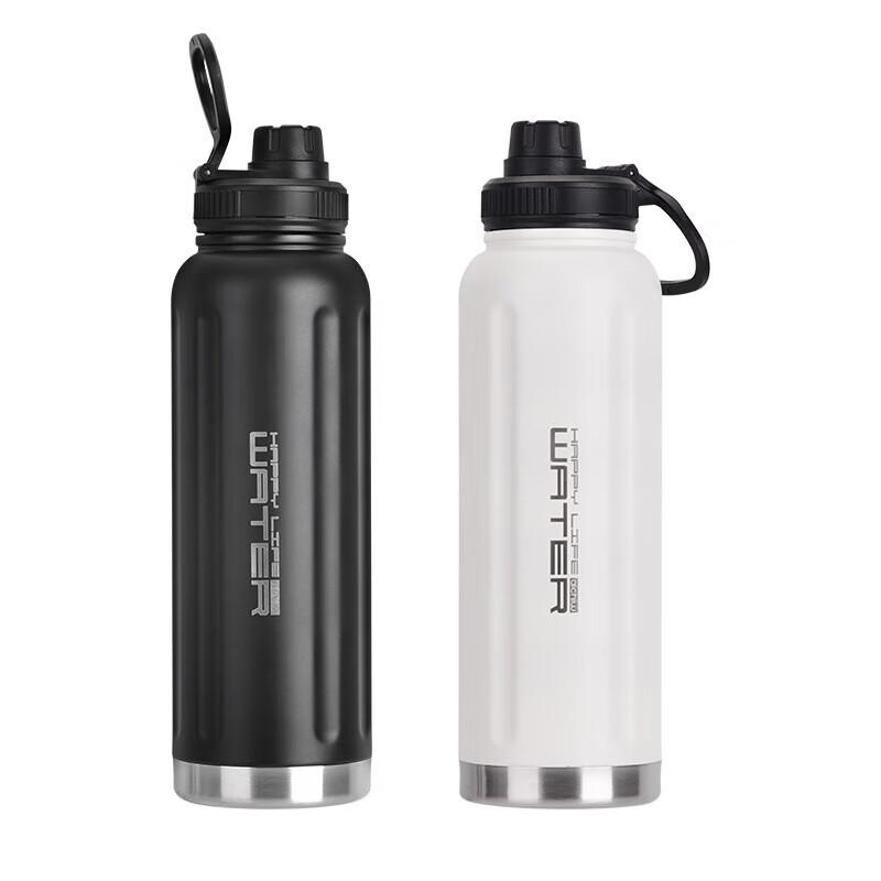 AiQiwu Leme Stylish Stainless Steel Insulated Water Bottle