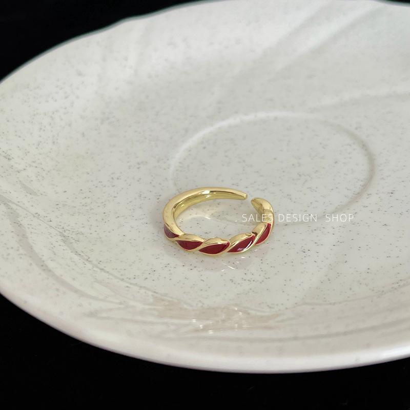 Винтажное открытое кольцо из медной монеты: Уникальное, Универсальное, Модное Наборное Кольцо для Женщин