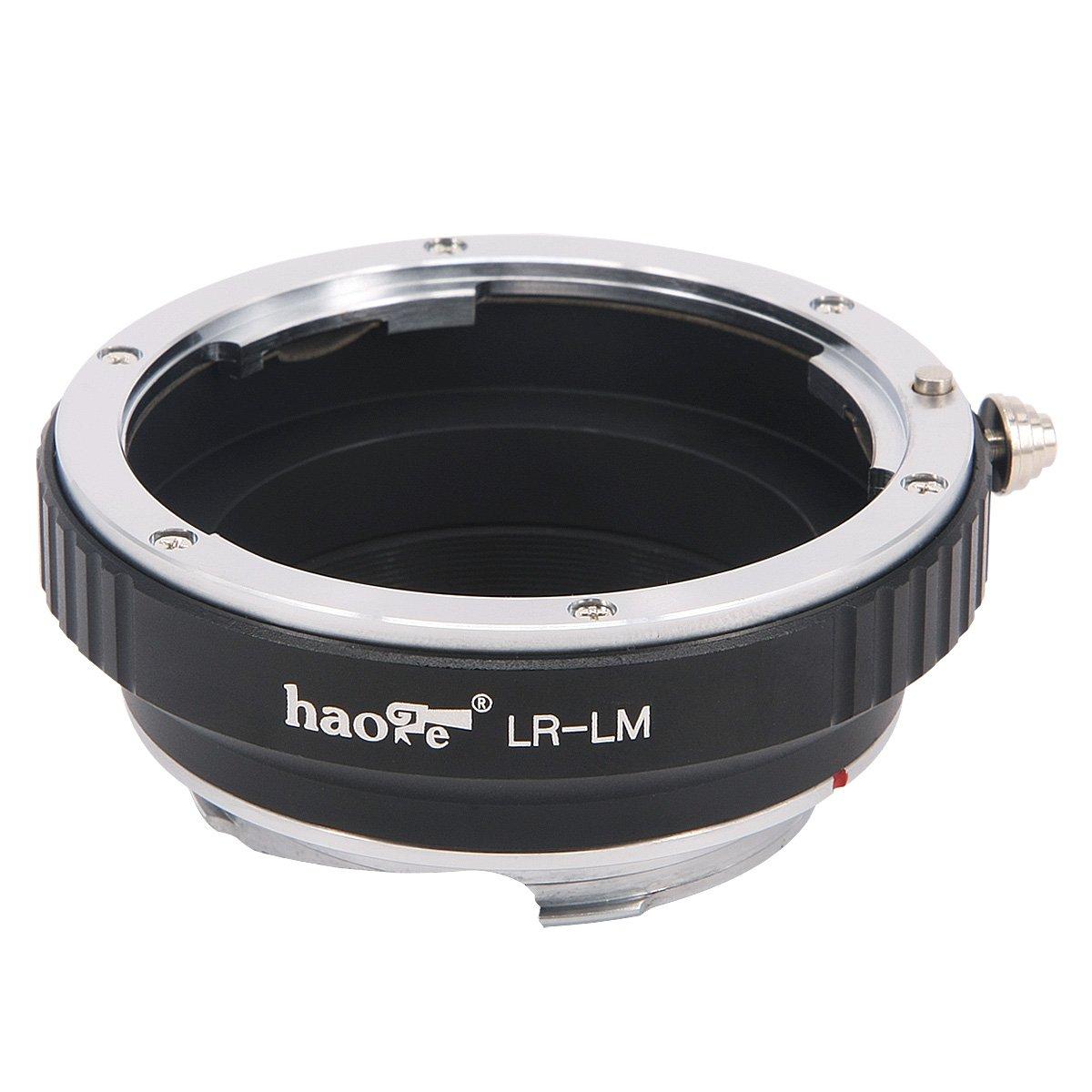 

Haoge Lens Mount Adapter for Leica R LR Mount Lens to Leica M LM Mount including M Cameras, M240, M240P, M262, M3, M2, M1, M4, M5, M6, MP, M7, M8, M9,