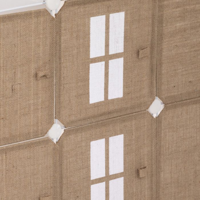 Château de rangement jute et plastique pour chambre d'enfant Atmosphera for Kids