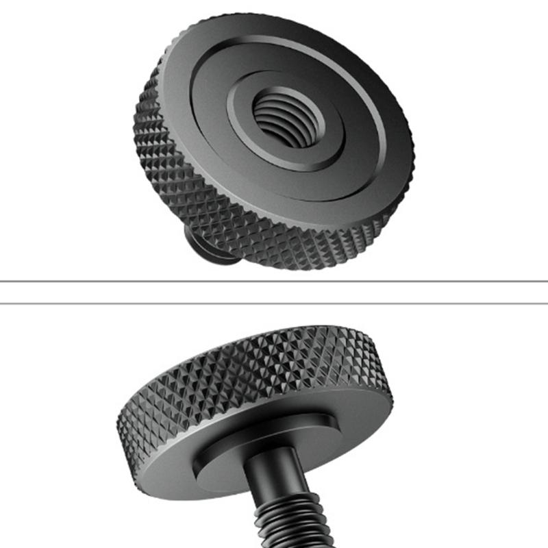 1/4inch Male Thread Thumb Screws Mount Adapter Cup Head For DSLR Camera Cage Kit Accessories Flash Tripod Light