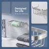 Stainless Steel Soap Dish Silver Soap Organizer Box Space Saving Soap Rack  Daily
