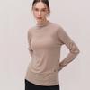 Huit Men S Wool Blend Mock Neck Lining Long Sleeve Tee Htwtl5l10t