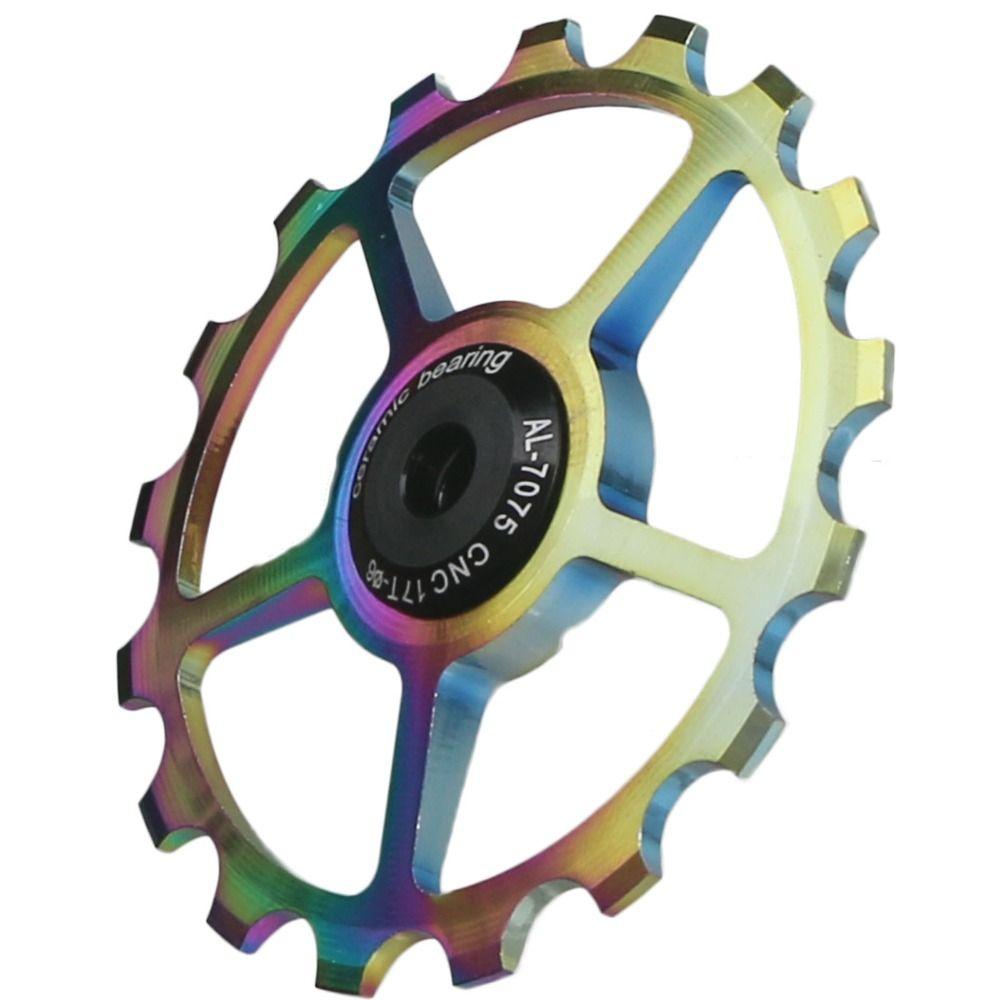 Guide Cycle Bike Jockey Wheel Bicycle Rear Pulley Bike Ceramic Bearing Guide Bike Rear Derailleur