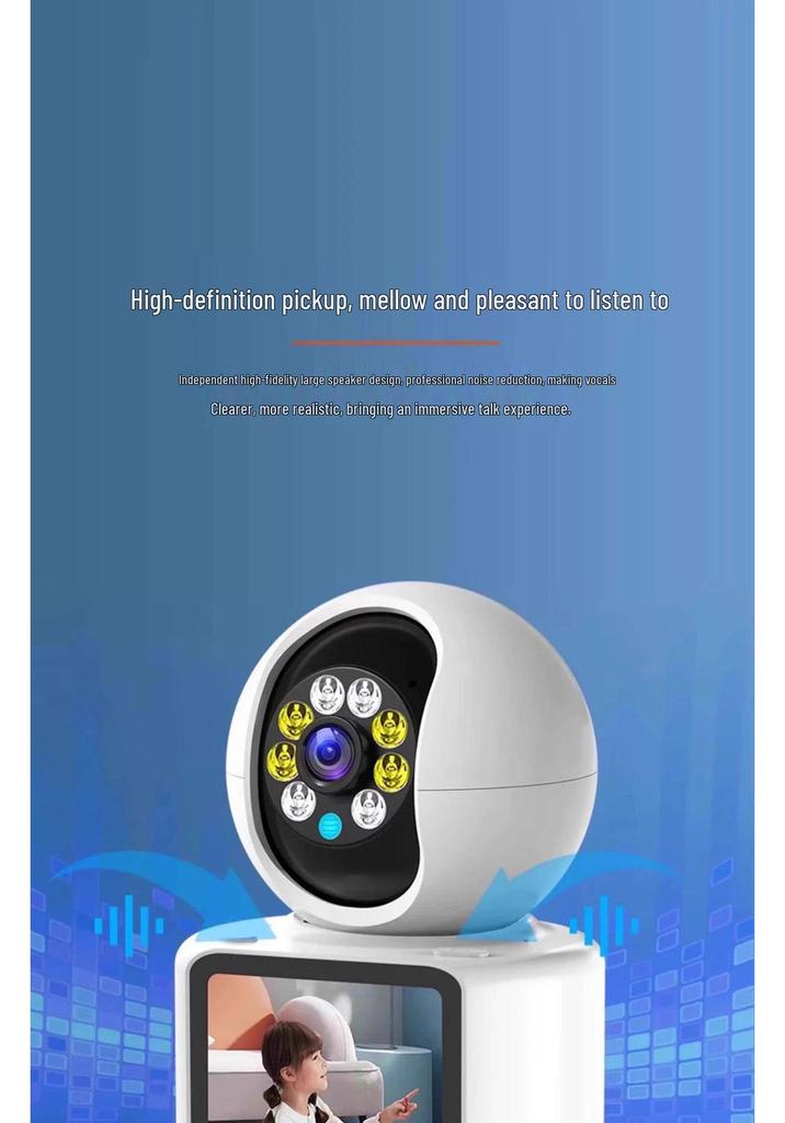 New 2026 360° Two-Way Surveillance Camera with Video Call