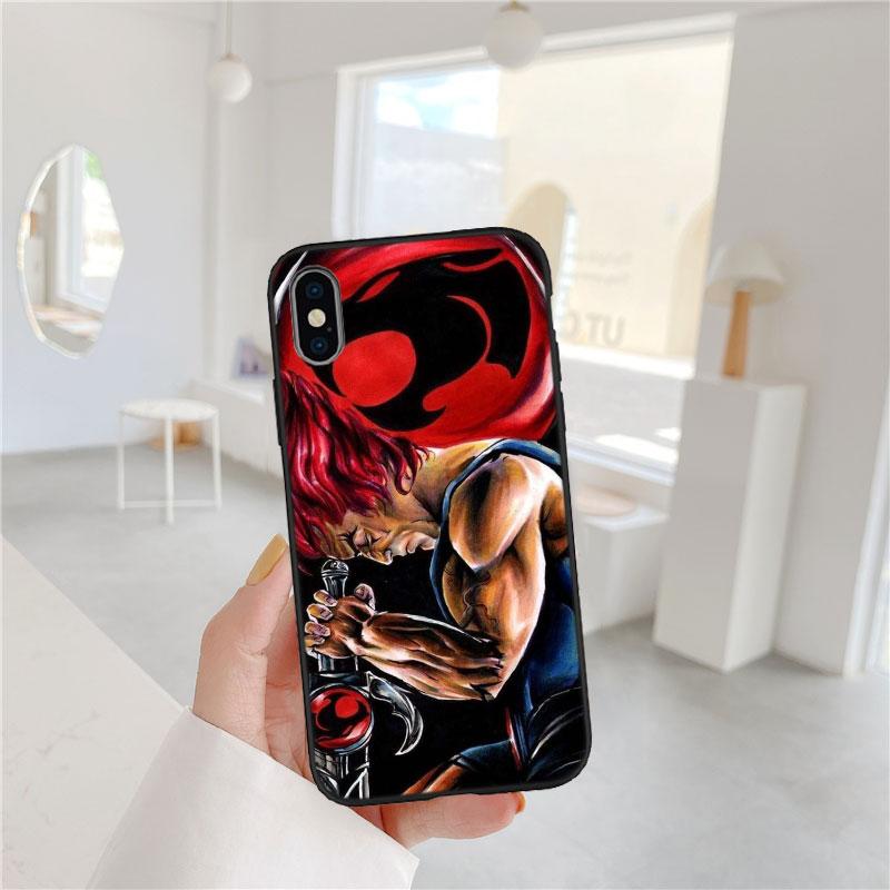 BF104 T-ThunderCats Soft Shell Phone Case for Samsung Galaxy S20 S21 S22 Ultra FE + Plus A21S A22 A24 A25 A26 A30 A30S A31
