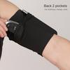 1 Stück Handy-Armband-Hülle - mit Streifen, Perfekt für Outdoor-Sport & Camping, Ideal zum Laufen, Wandern und Klettern