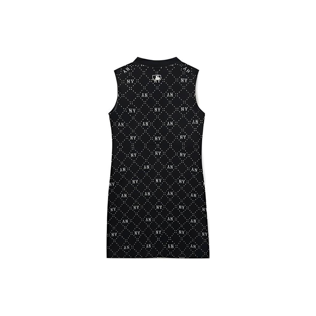New MLB Sleeveless Dress Women's Black 3FOPM0333-50BKS