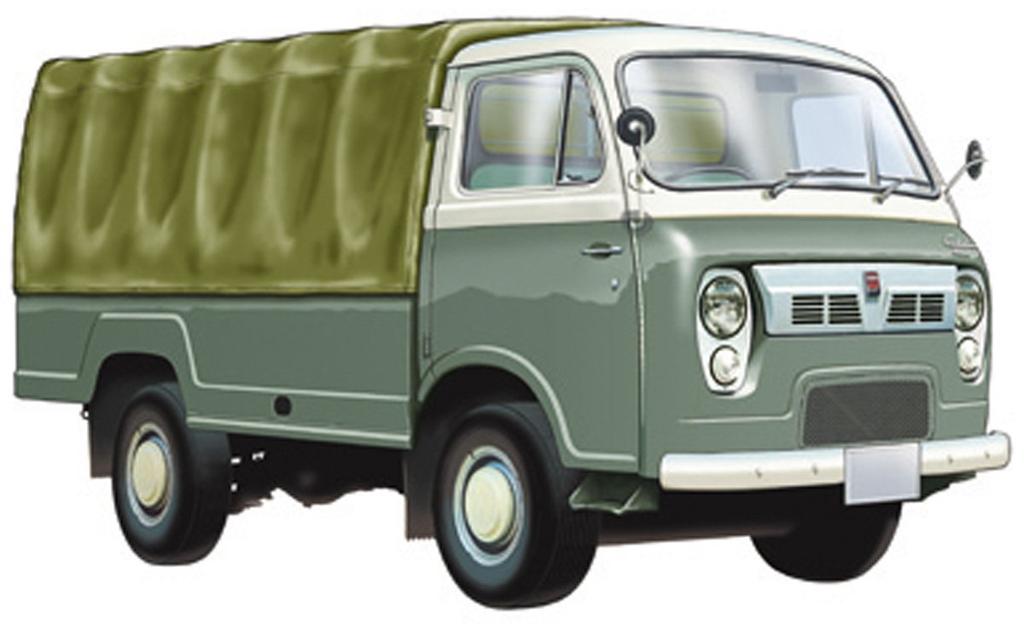 Tomica Limited Vintage Nissan Cab All 1900 Completed TLV-97b (Green)