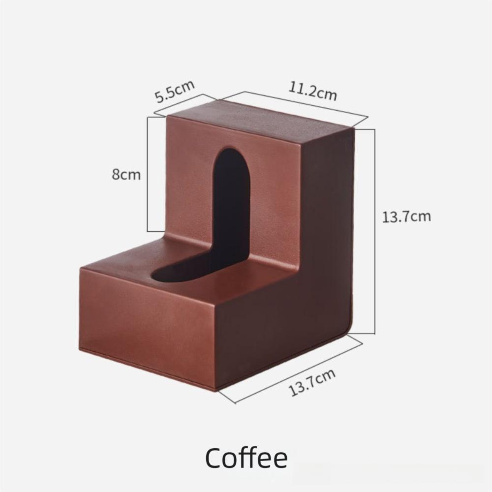 

Ins L-shaped Tissue Box Desktop Decoration Plastic Kleenex Box Tissue Organizer Home Decoration кавовий
