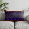 Home Decor Colorful Patterned Rectangle Pillow Suitable For Sofa Bedroom Car Pillow Cover Cushion Rectangular Back Cushion