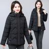 Women's 2025 Slim-Fit Winter Jacket: Thickened Short Down Cotton Coat