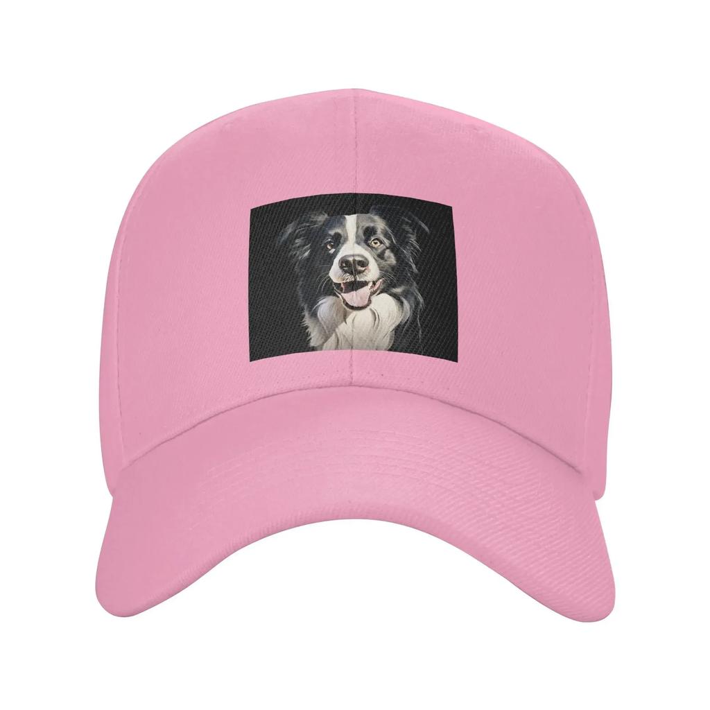 Unisex Baseball Hats Border Collie Outdoor Streetwear Summer Sports Baseball Caps Hip Hop Cap Casquette Hats