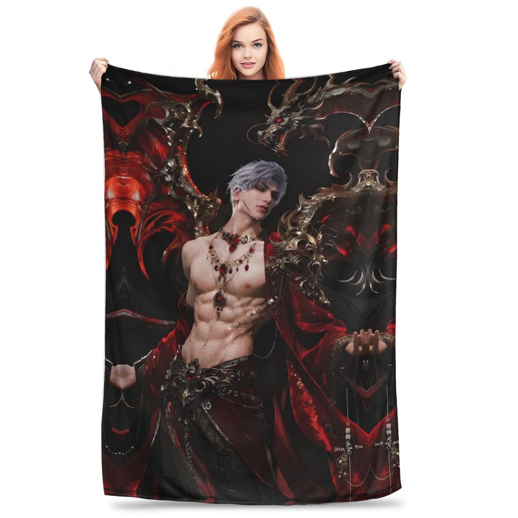 Game Love and Deepspace Sylus Blankets Quality Warm Bedding Throws Winter Boy Girl Bedroom Fashion Bedspread